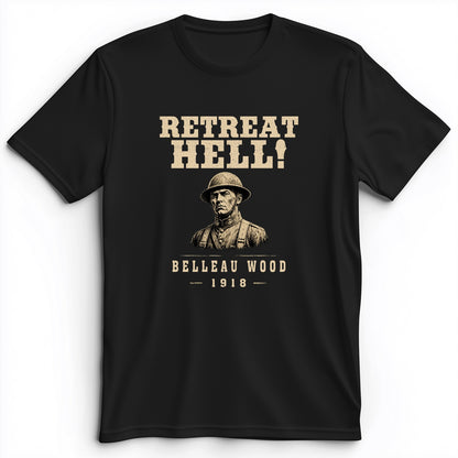 Retreat Hell Bust Premium Tee