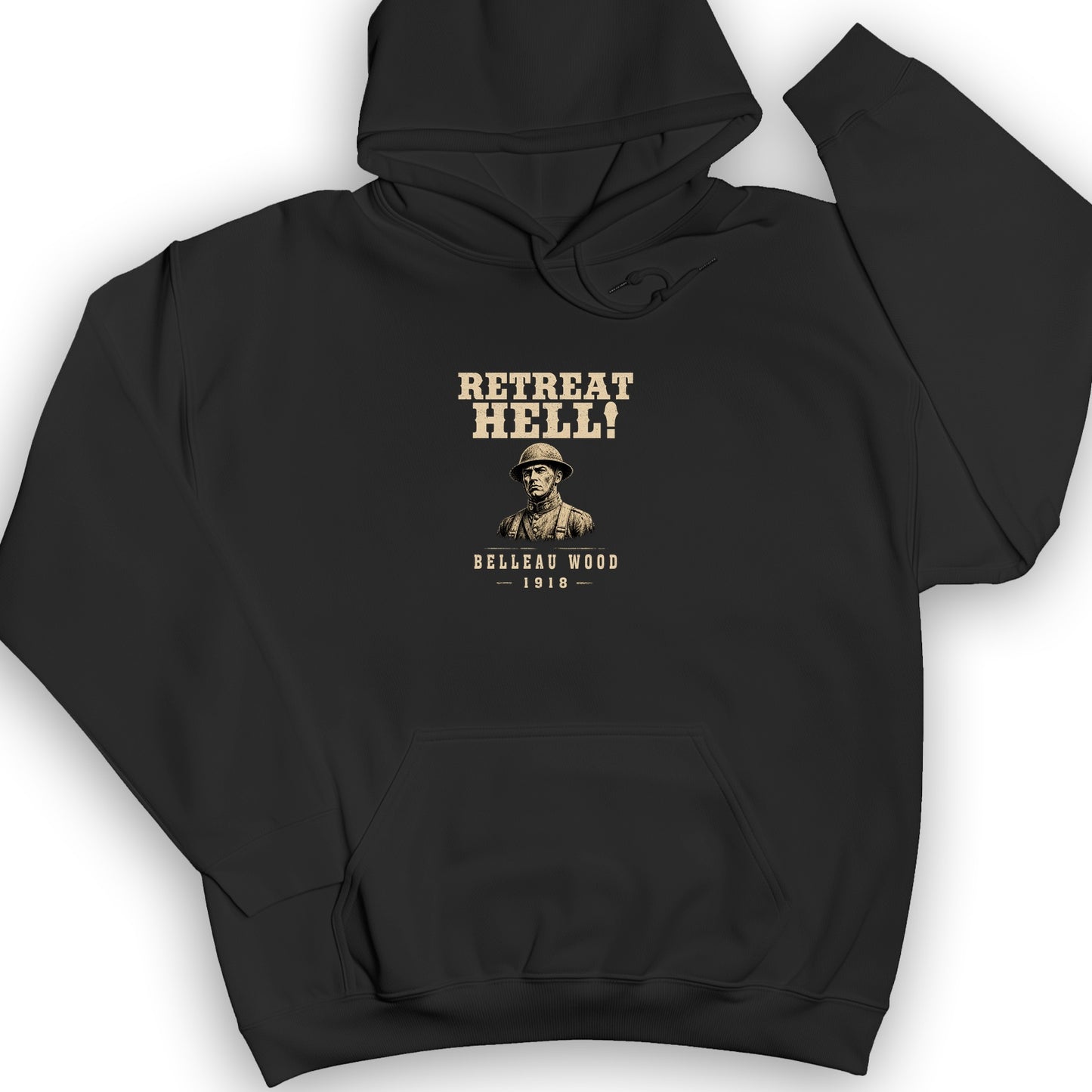 Retreat Hell Bust Hoodie