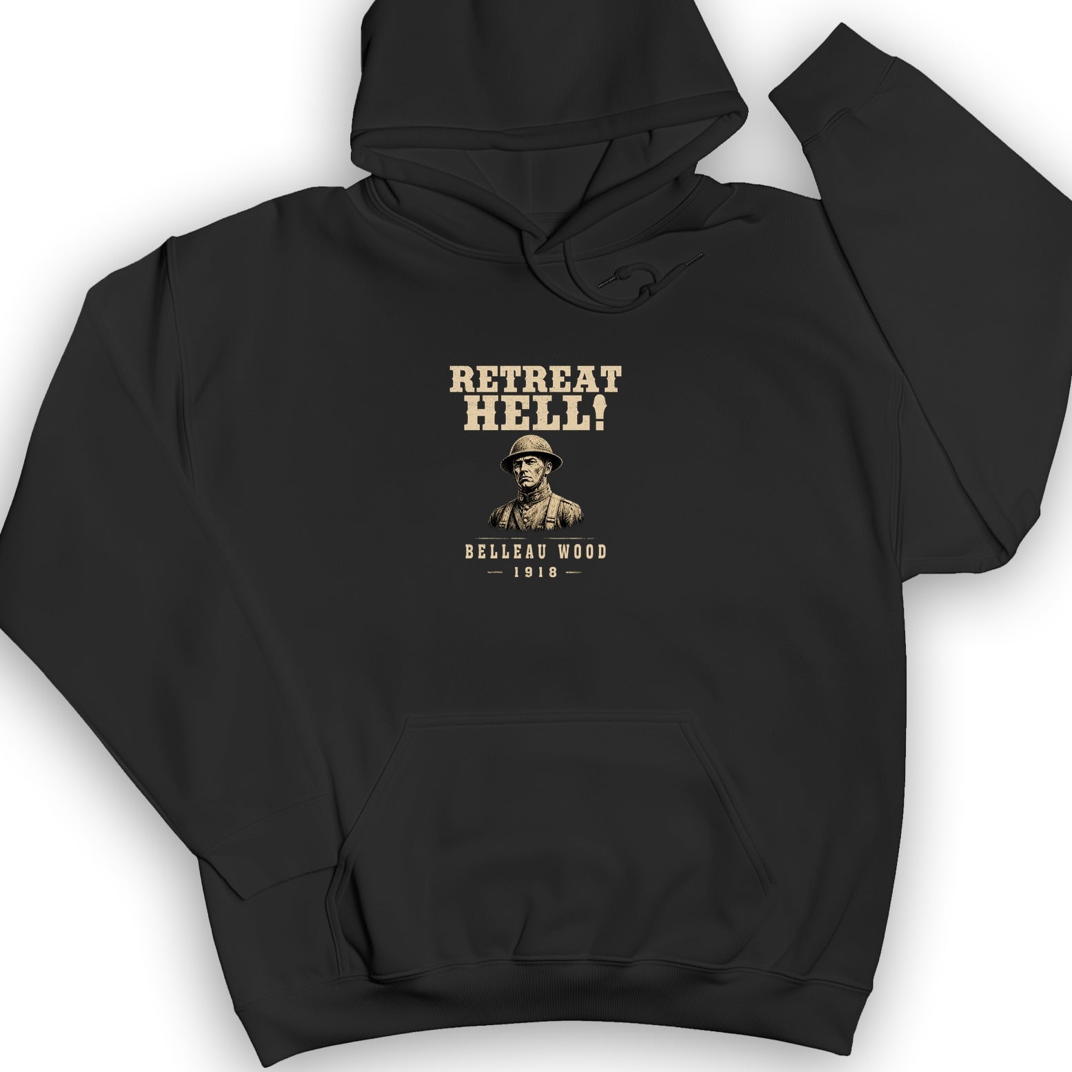 Retreat Hell Bust Hoodie