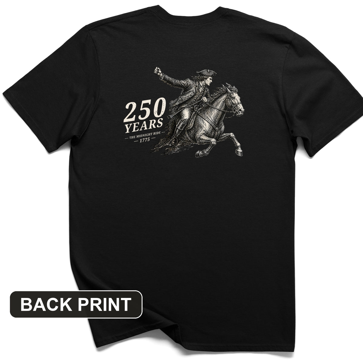 Revere 250 Back Print T-Shirt