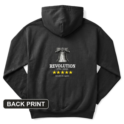 Revolution Back Print Hoodie