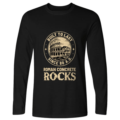 Roman Concrete Long Sleeve T-Shirt