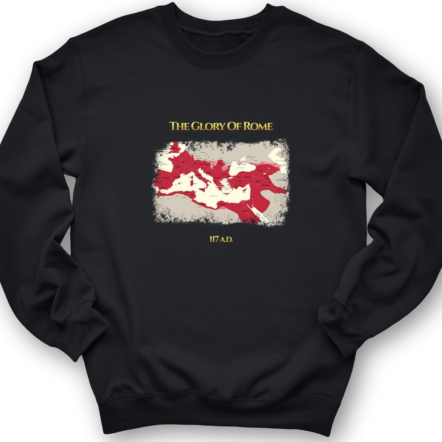 Roman Empire Map Crewneck