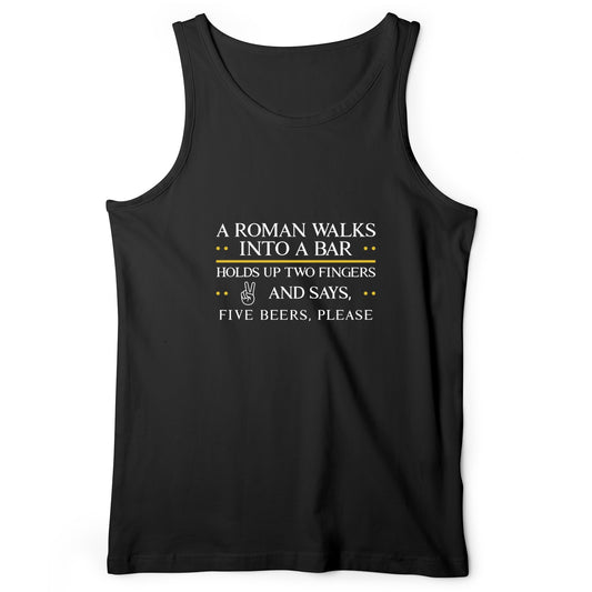 Roman Walks Into a Bar Tank