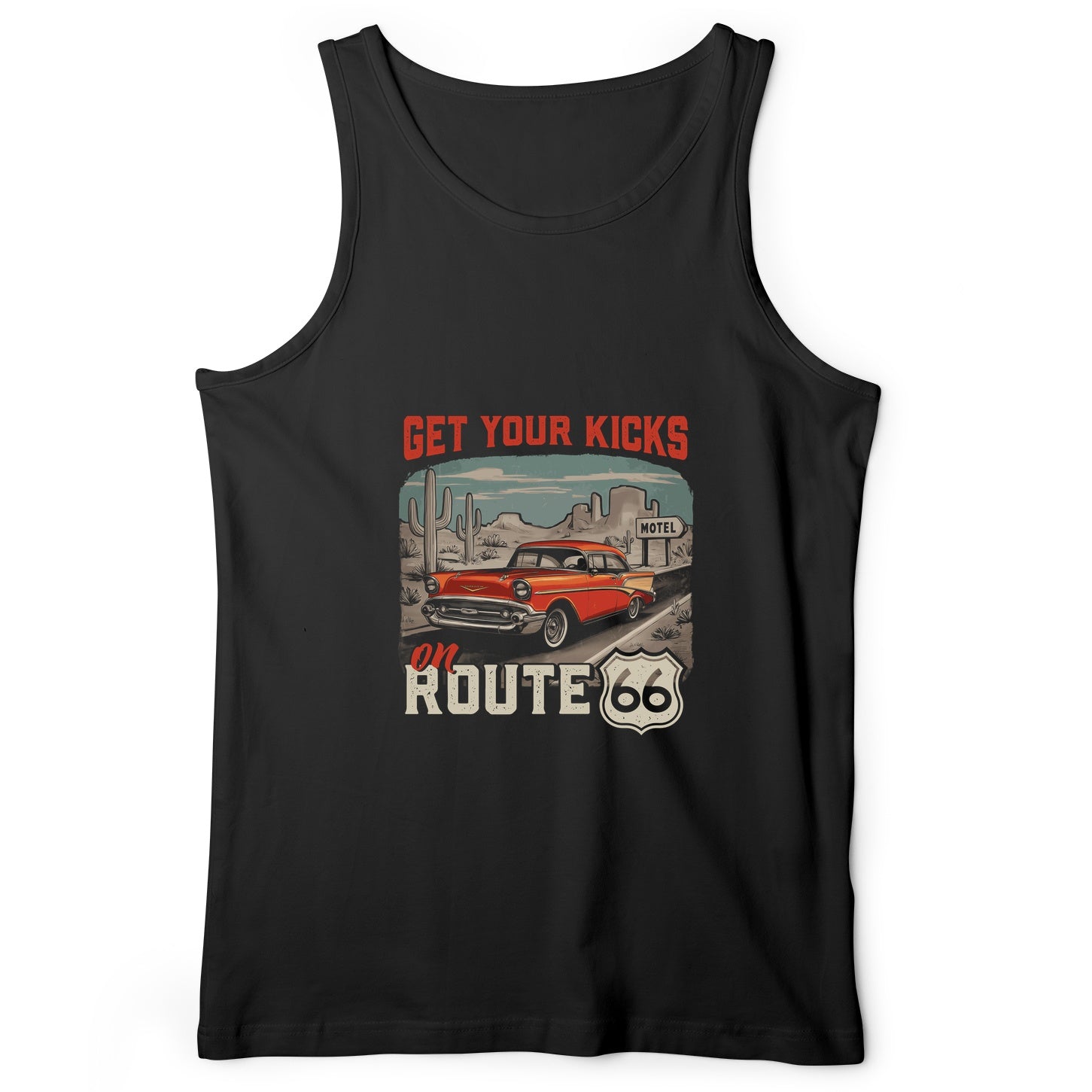Route 66 Billboard Tank Top