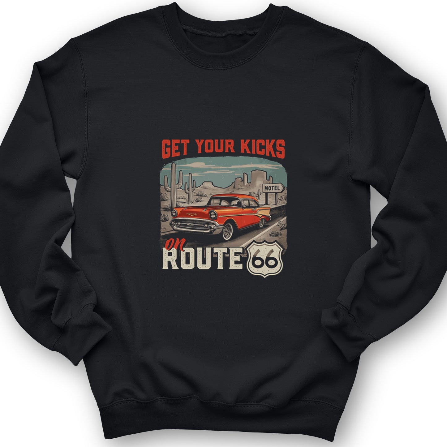 Route 66 Billboard Crewneck