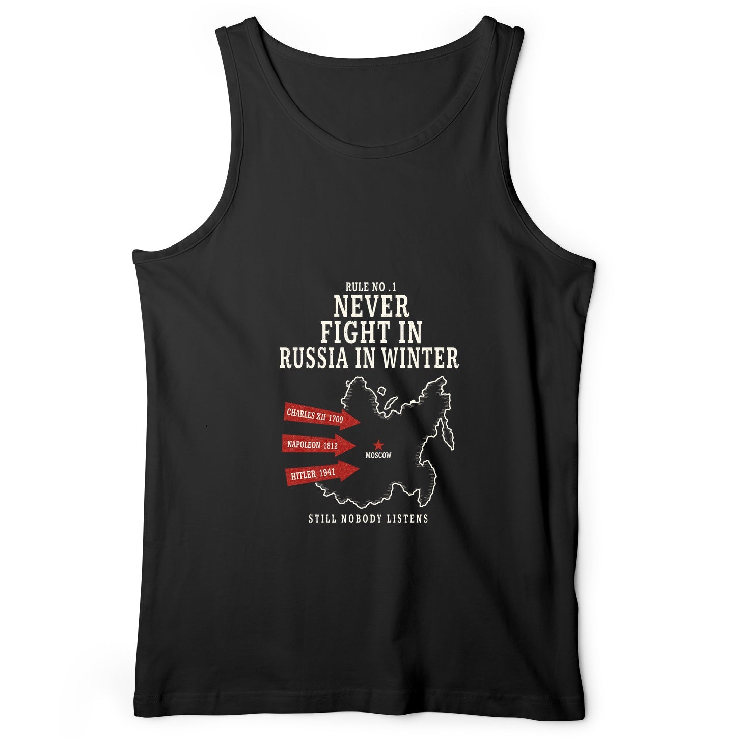 Russia In Winter Tank Top