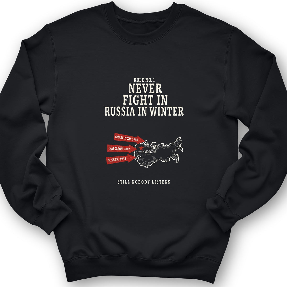 Russia In Winter Crewneck
