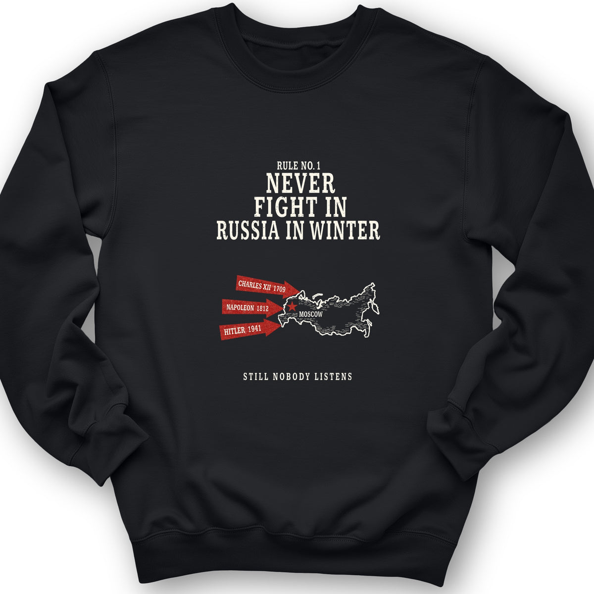Russia In Winter Crewneck