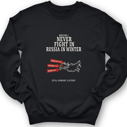 Russia In Winter Crewneck