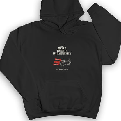 Russia In Winter Hoodie