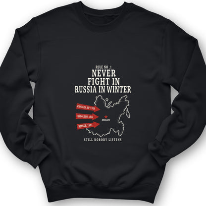 Russia In Winter Sweatshirt