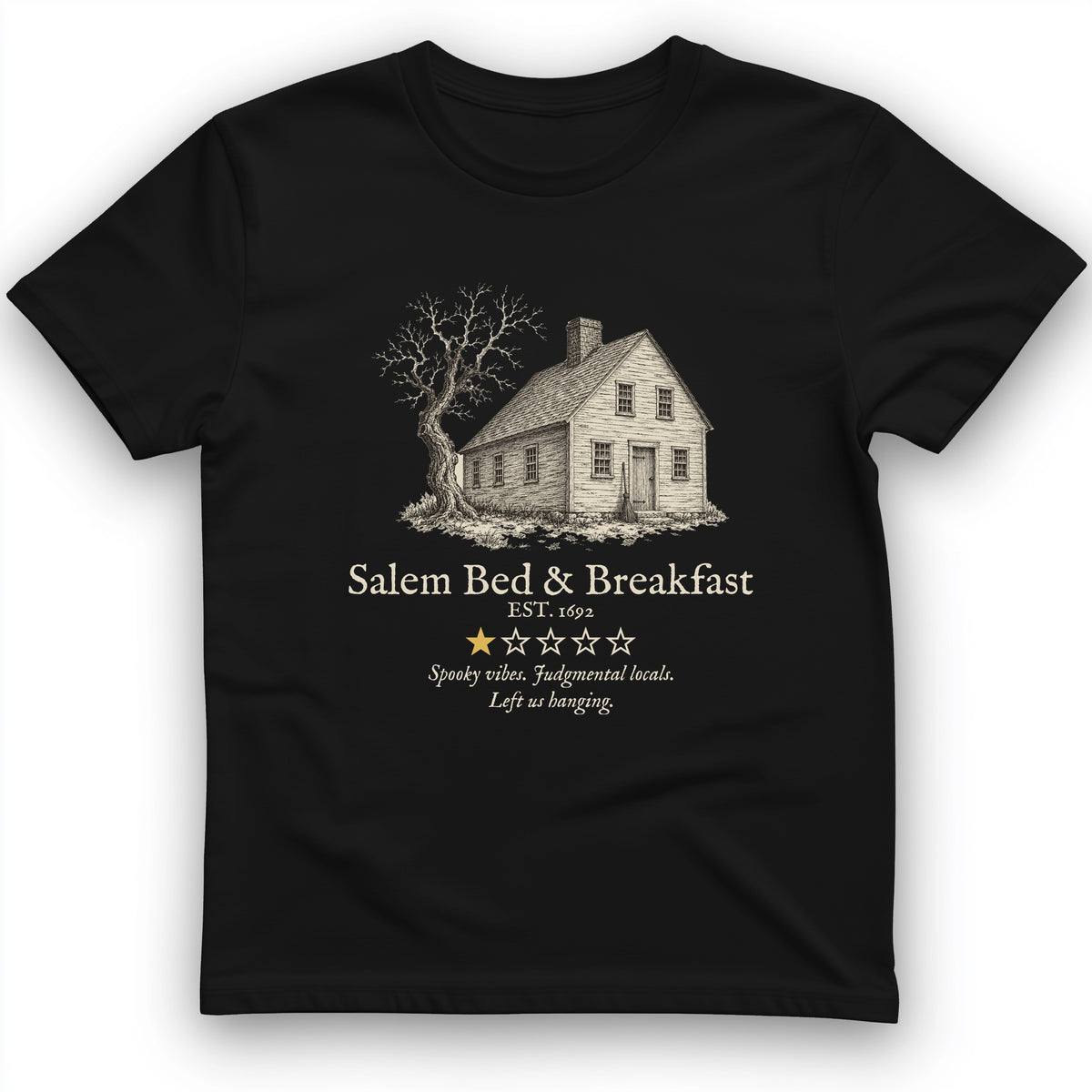 Salem Bed And Breakfast 1692 T-Shirt