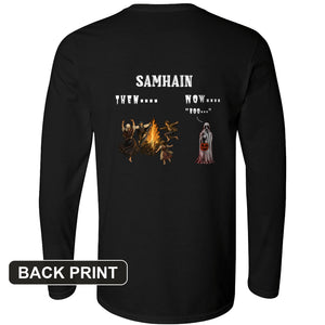 Samhain Back Print Long Sleeve T-Shirt