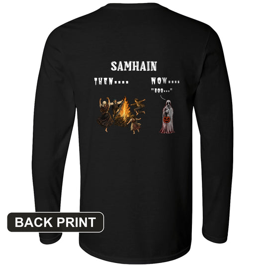 Samhain Back Print Long Sleeve T-Shirt
