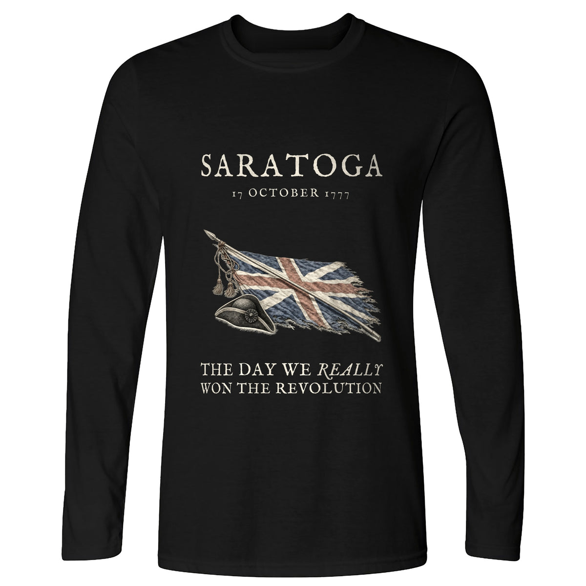 Saratoga 1777 Long Sleeve T-Shirt