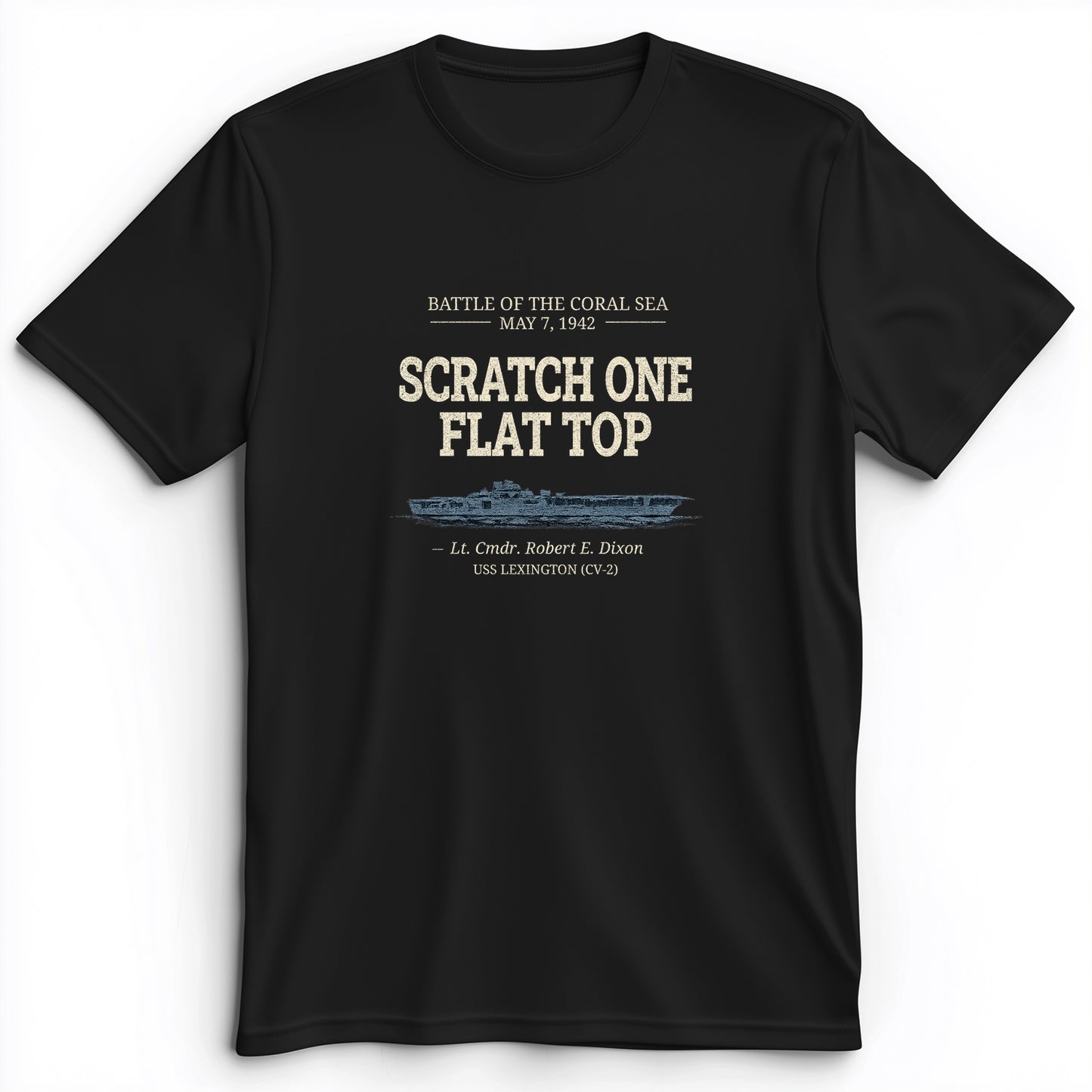 Scratch One Flat Top Premium Tee