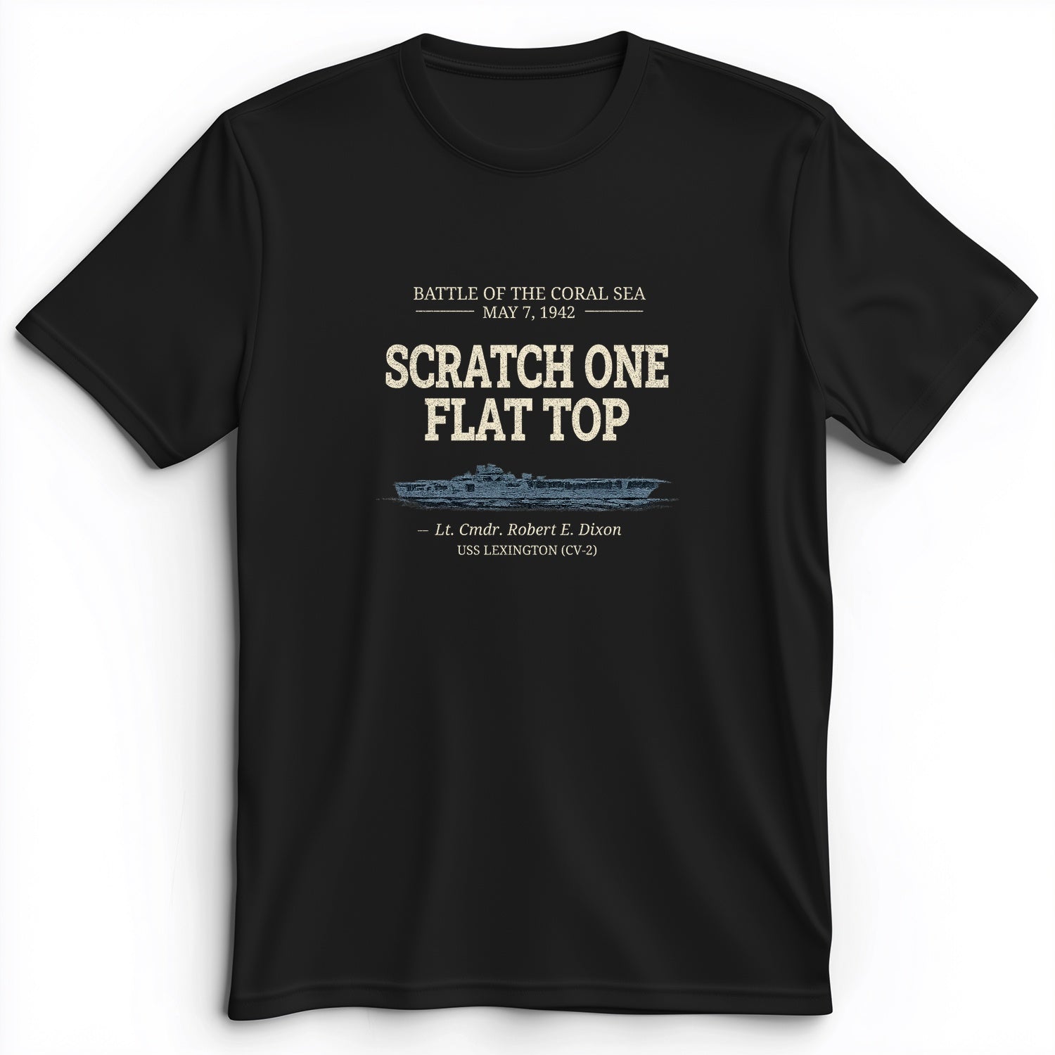 Scratch One Flat Top Premium Tee
