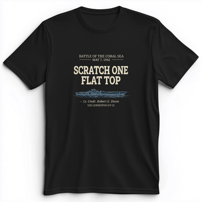 Scratch One Flat Top Premium Tee
