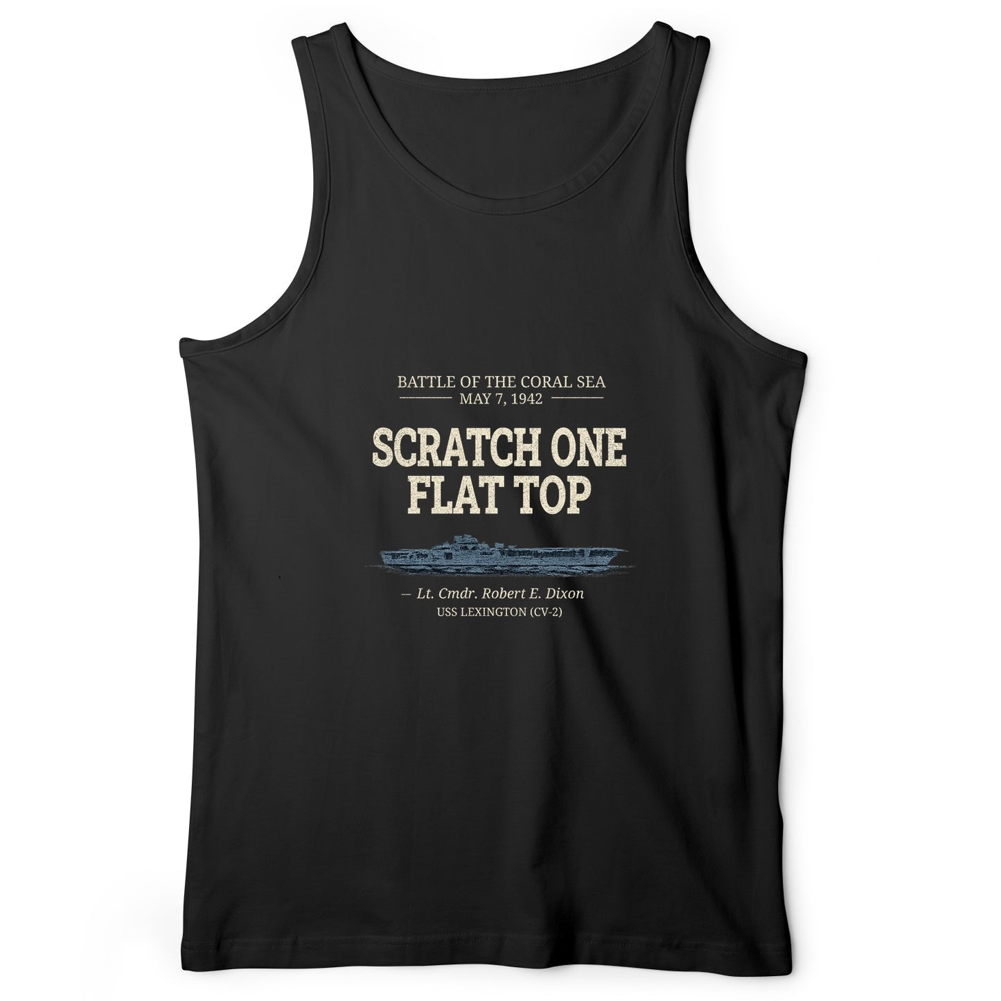 Scratch One Flat Top Tank Top