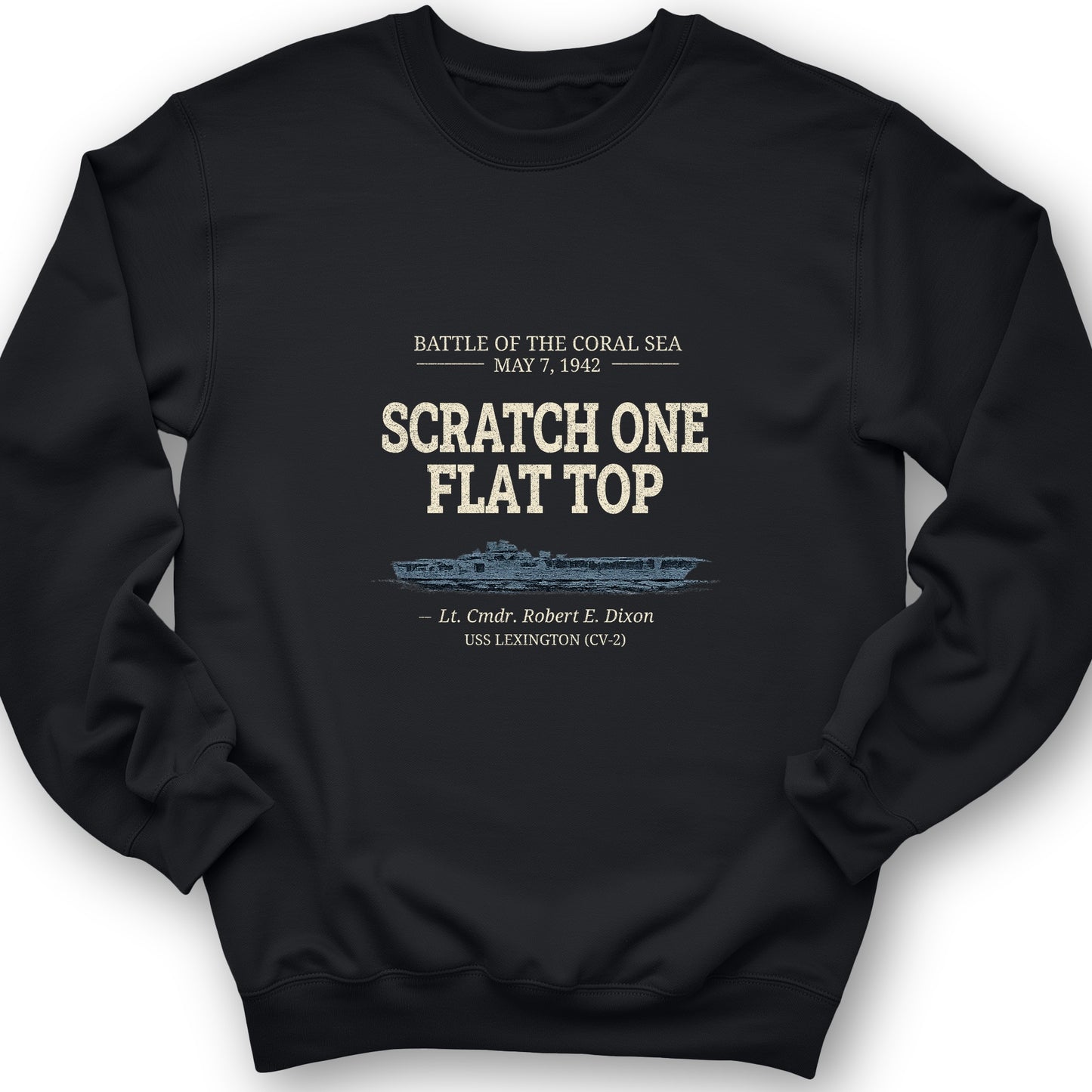 Scratch One Flat Top Sweatshirt