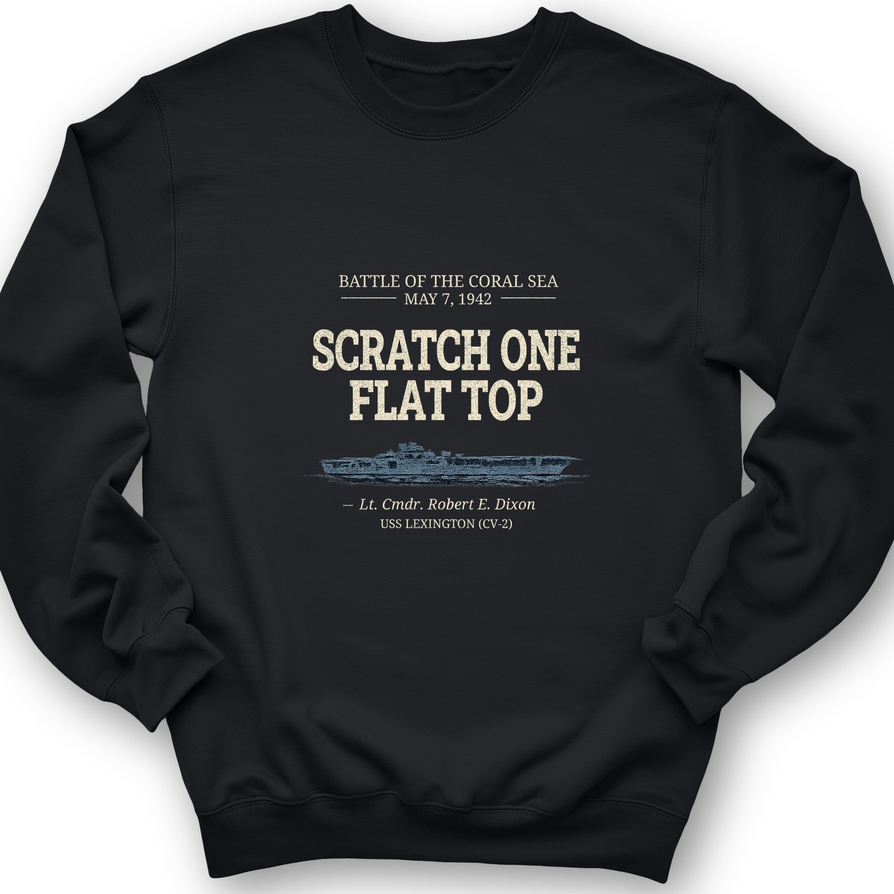 Scratch One Flat Top Sweatshirt