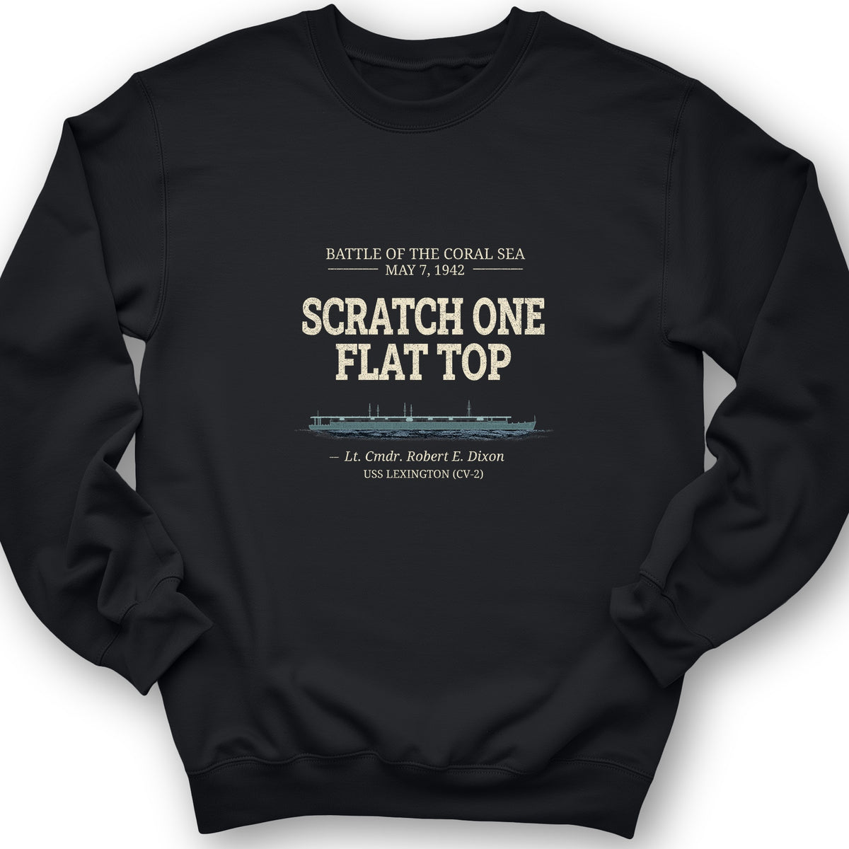 Scratch One Flat Top Crewneck