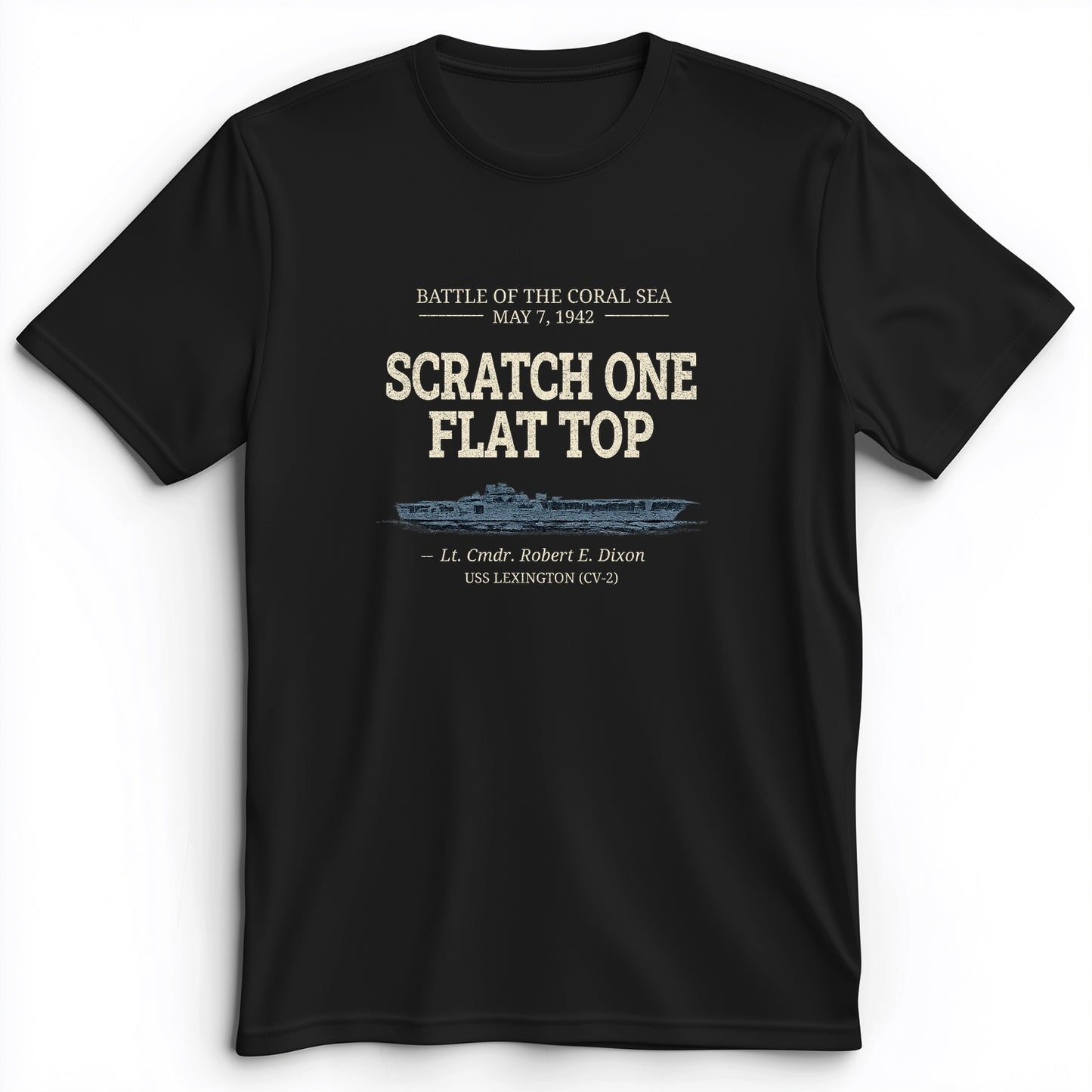 Scratch One Flat Top Premium Tee