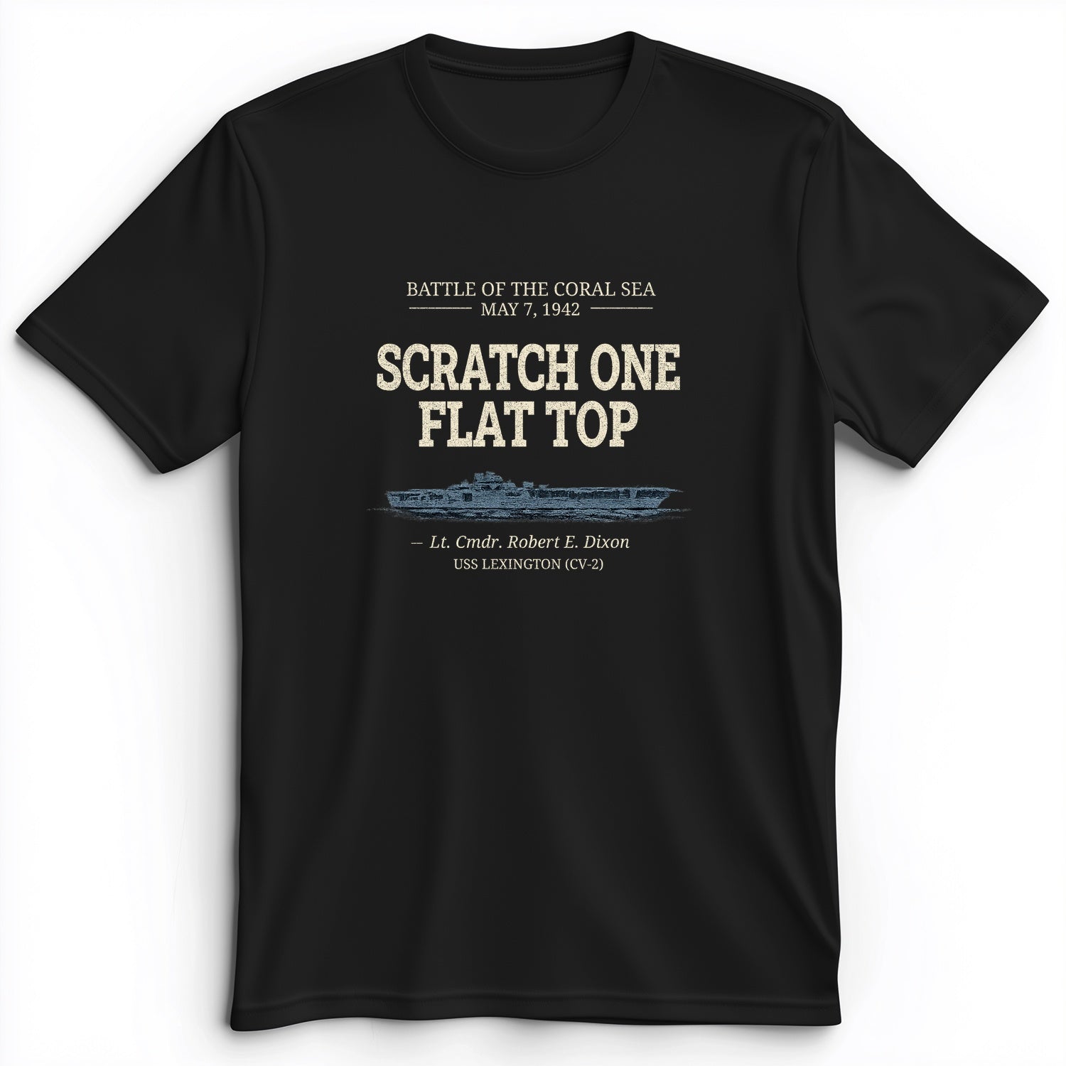 Scratch One Flat Top Premium Tee