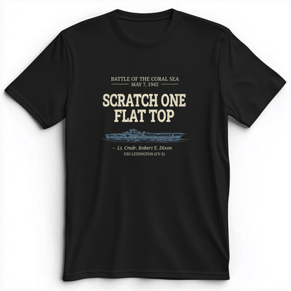 Scratch One Flat Top Premium Tee