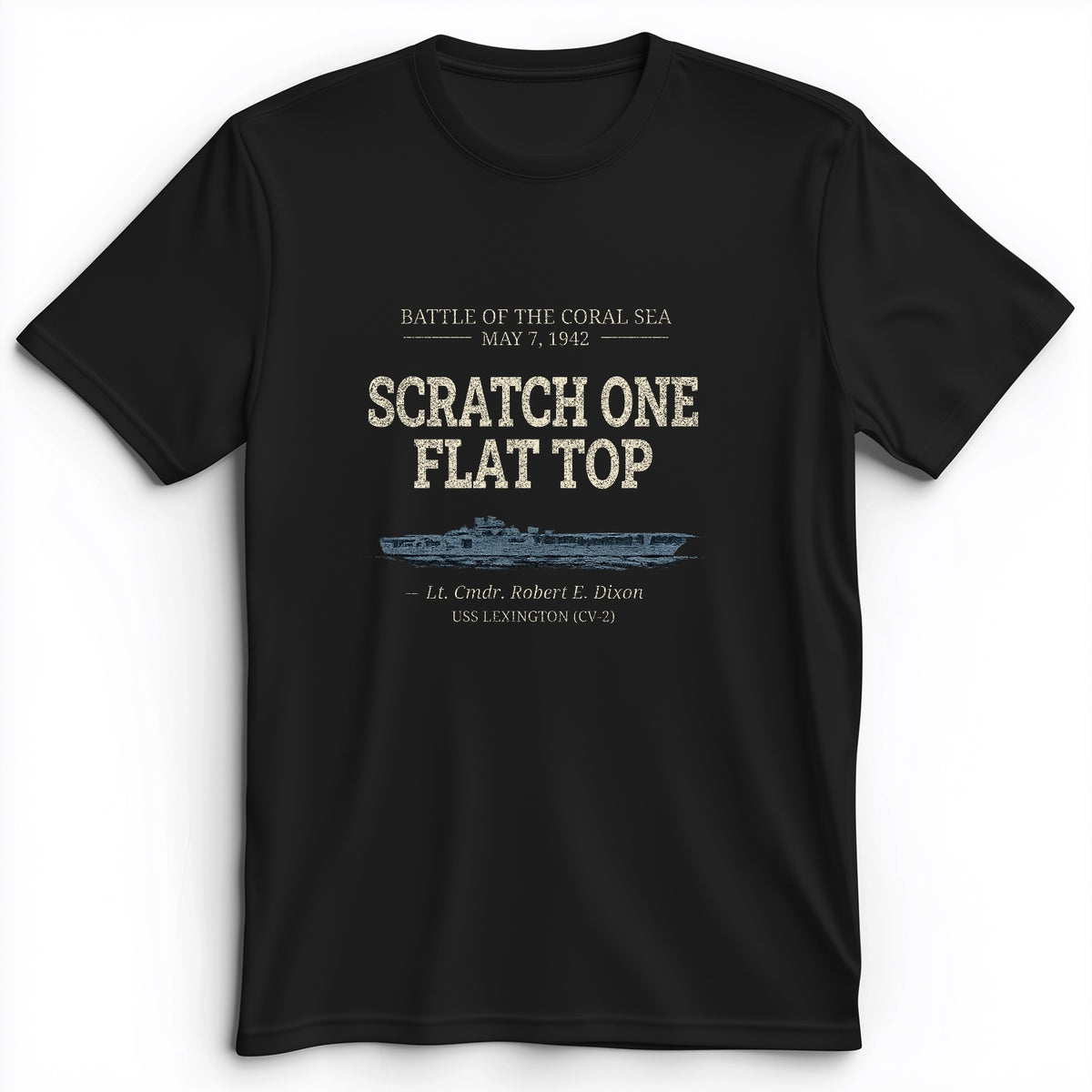 Scratch One Flat Top Premium Tee
