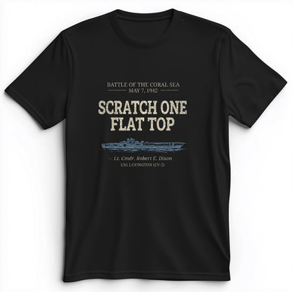 Scratch One Flat Top Premium Tee