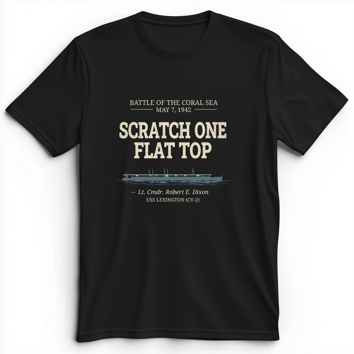 Scratch One Flat Top Premium Tee