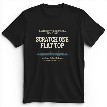 Scratch One Flat Top Premium Tee