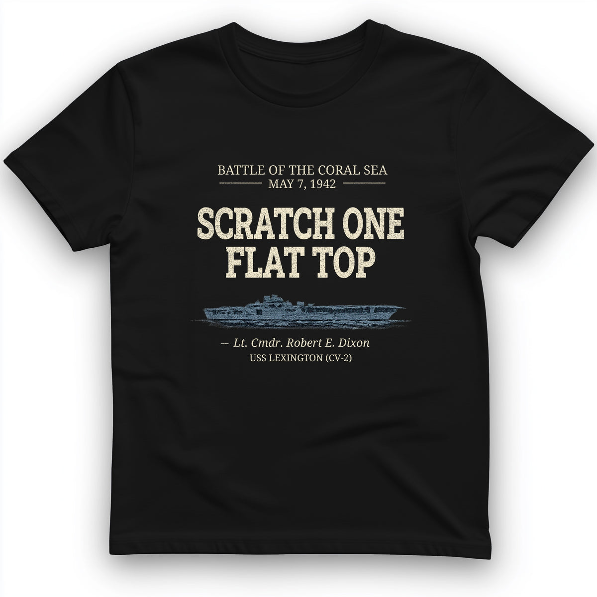 Scratch One Flat Top T-Shirt
