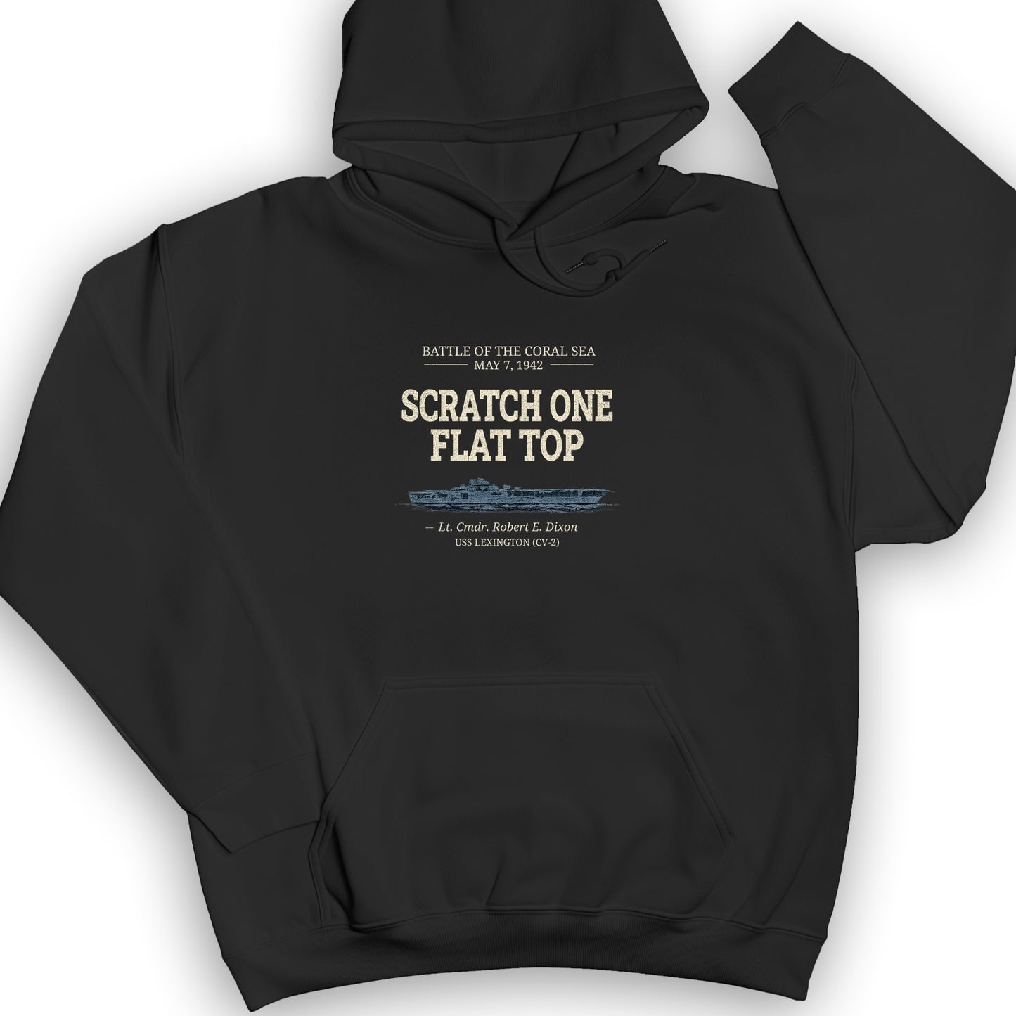 Scratch One Flat Top Hoodie