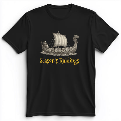 Seasons Raidings Viking Christmas Premium Tee