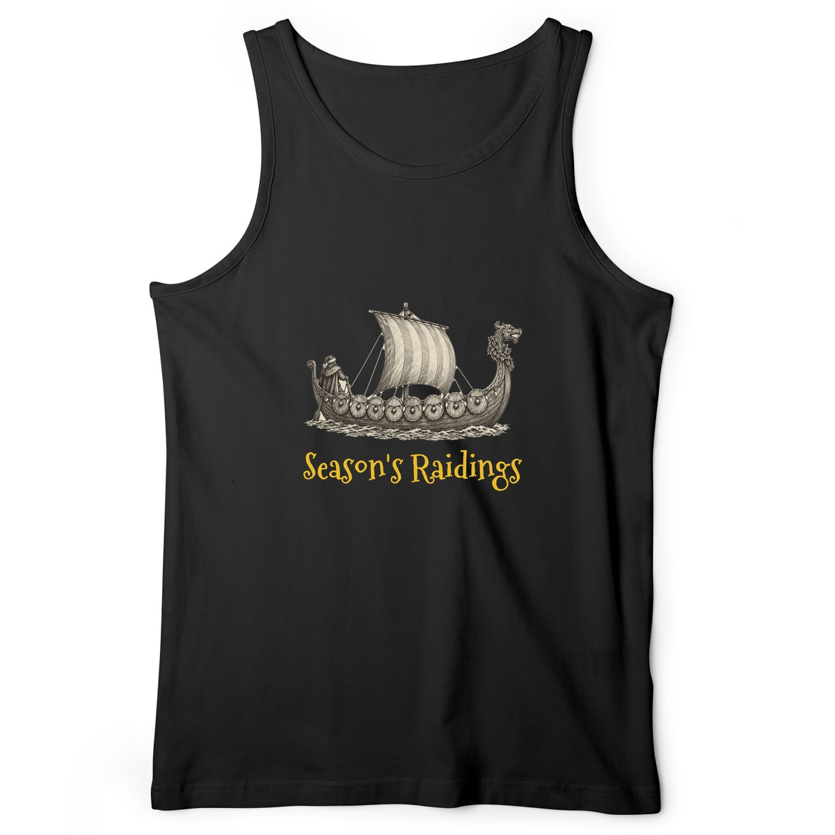 Seasons Raidings Viking Christmas Tank Top