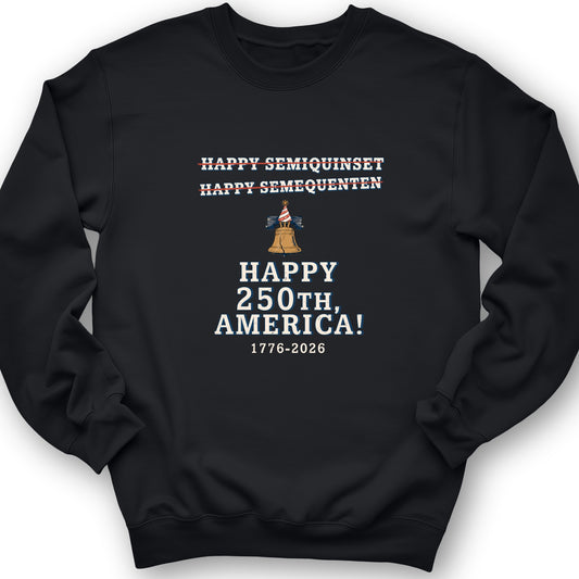 Semiquincentennial Spelling Crewneck
