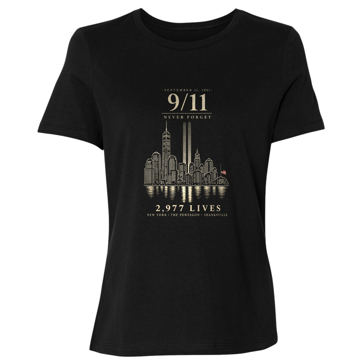 September 11 Never Forget Women's T-Shirt