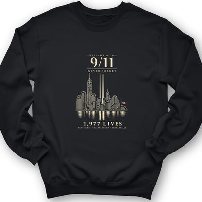 September 11 Never Forget Sweatshirt