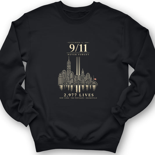 September 11 Never Forget Sweatshirt