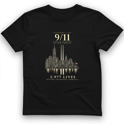 September 11 Never Forget T-Shirt