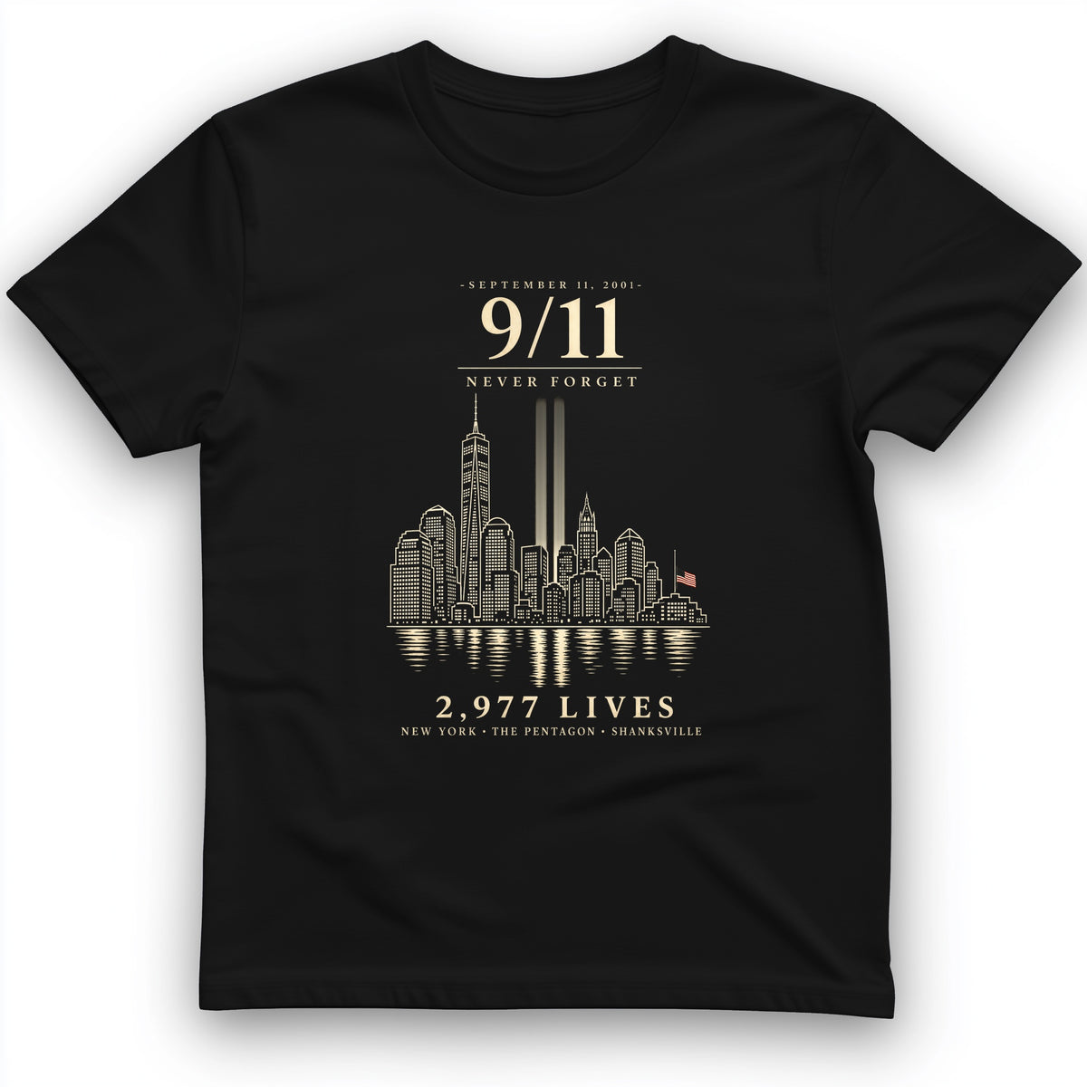 September 11 Never Forget T-Shirt