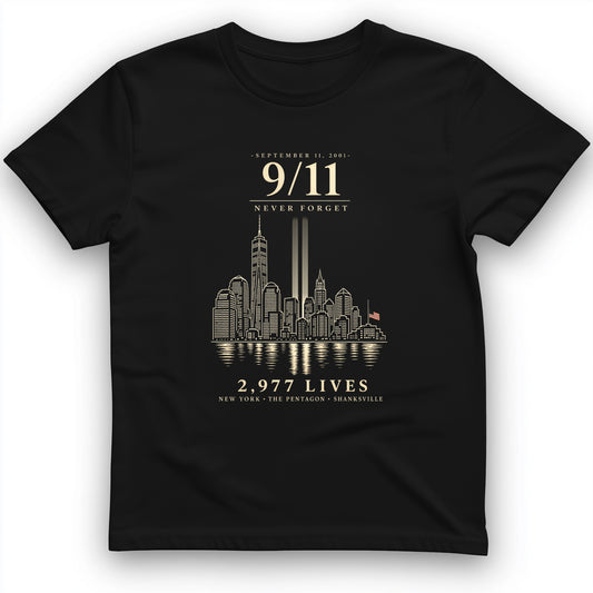 September 11 Never Forget T-Shirt