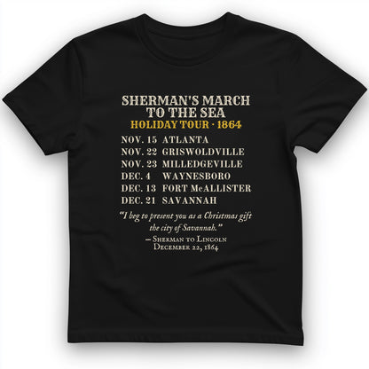 Shermans March To The Sea Holiday Tour 1864 T-Shirt