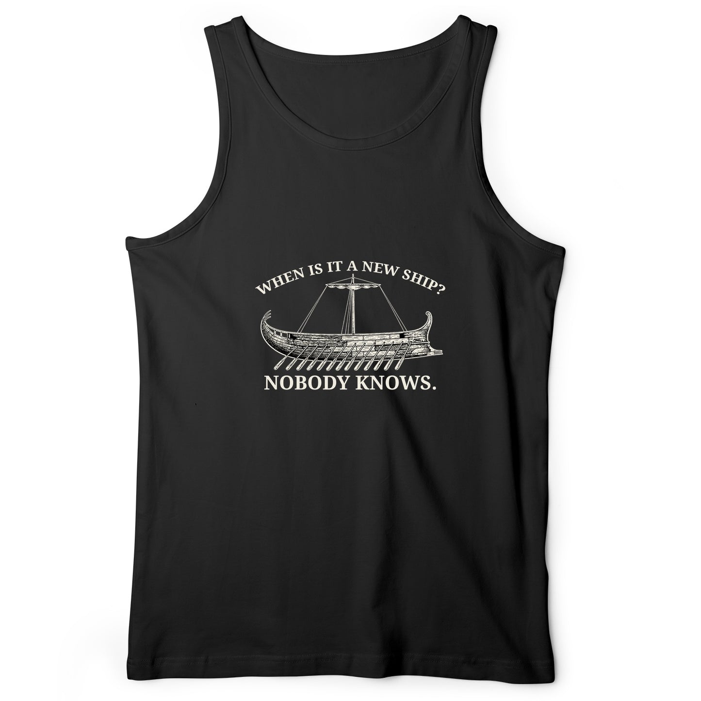 Ship of Theseus Tank Top