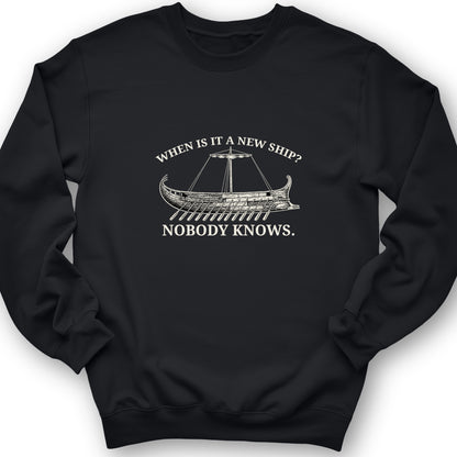 Ship of Theseus Sweatshirt