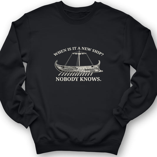 Ship of Theseus Sweatshirt