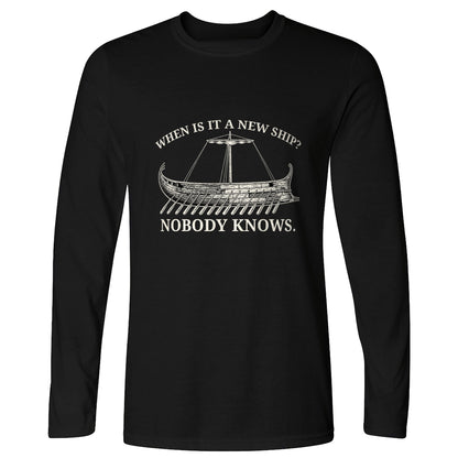 Ship of Theseus Long Sleeve T-Shirt